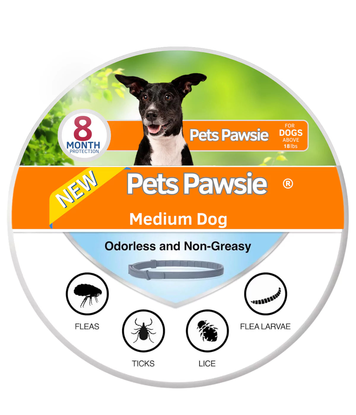 Pets Pawsie® Collars for Dogs - Flea and Tick Protection | CÓD1